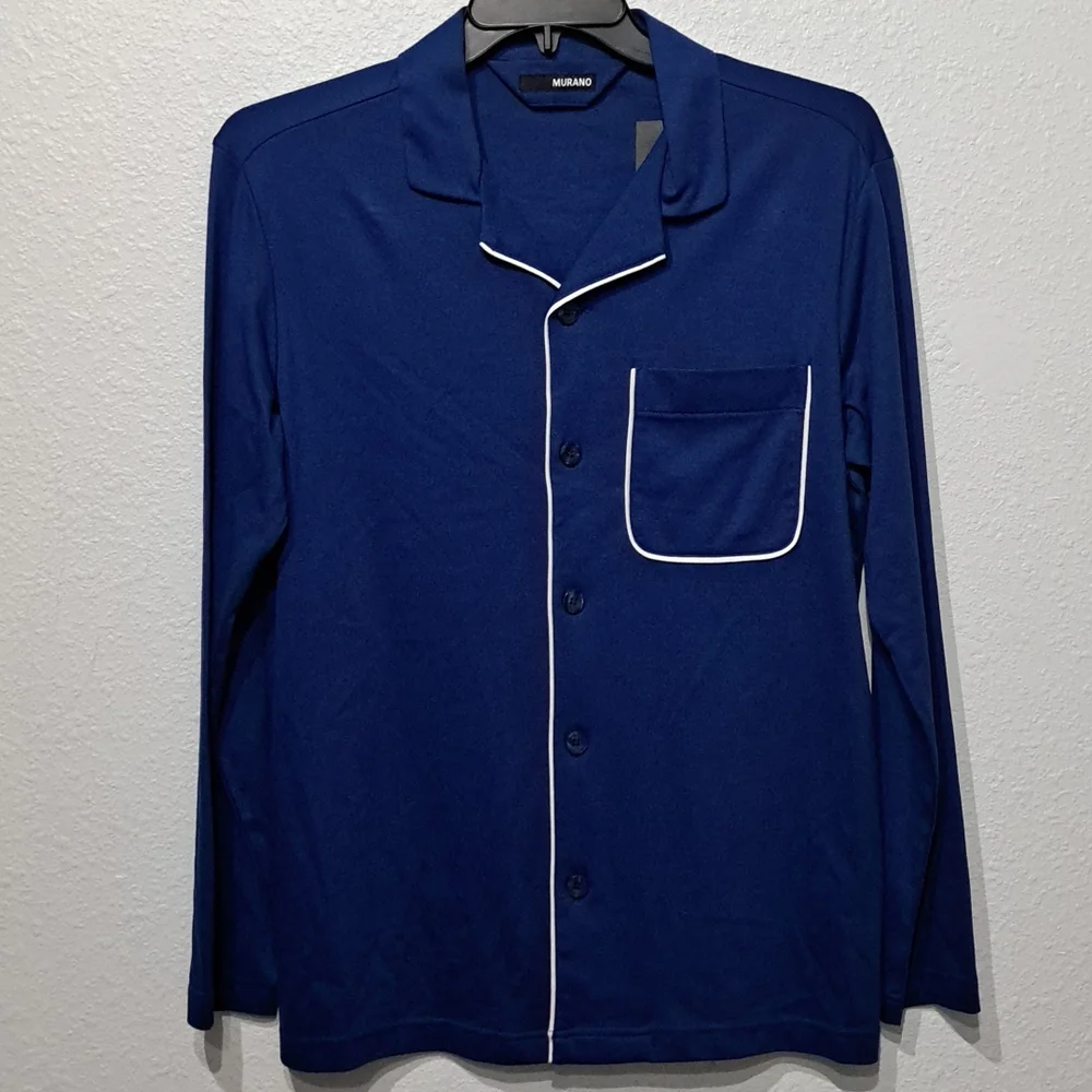 Murano Knit Long Sleeve Pajama Set 2-Piece Set - Picture 5 of 6